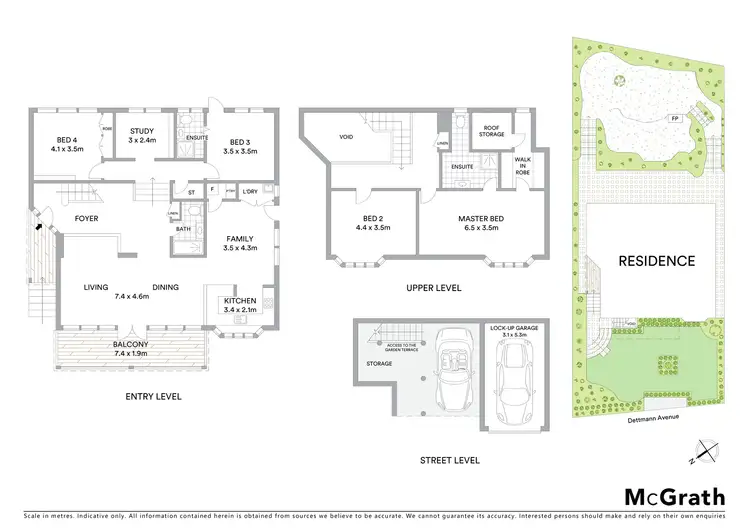 Floorplan of Homely house listing, 38 Dettmann Avenue, Longueville NSW 2066