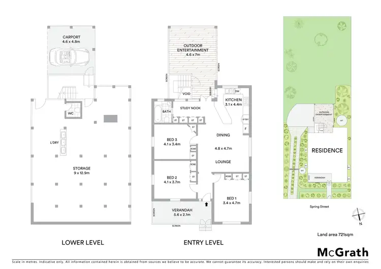 Floorplan of Homely house listing, 68 Spring Street, West End QLD 4101