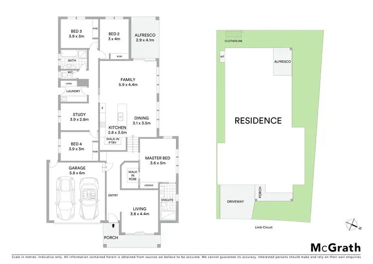 Floorplan of Homely house listing, 68 Limb Circuit, Moncrieff ACT 2914