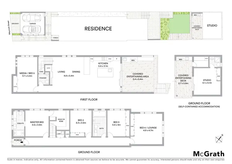 Floorplan of Homely house listing, 21 Meymott Street, Randwick NSW 2031