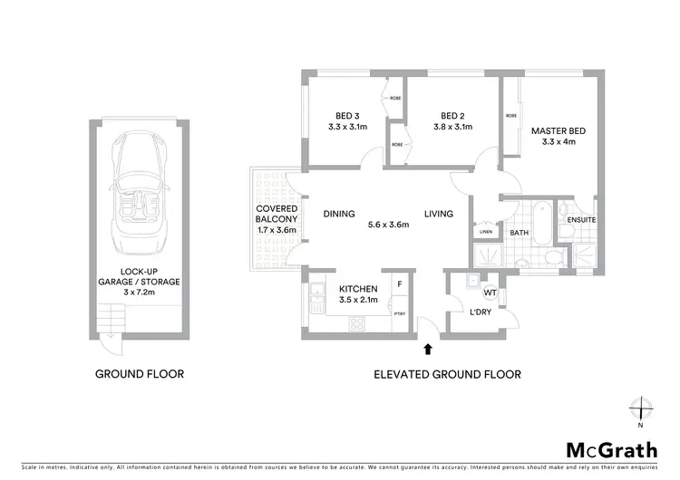 Floorplan of Homely apartment listing, 5/49 Shirley Road, Wollstonecraft NSW 2065
