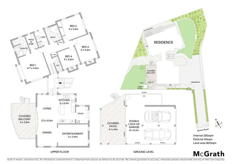 Floorplan of Homely house listing, 44 Bowers Road South, Everton Hills QLD 4053