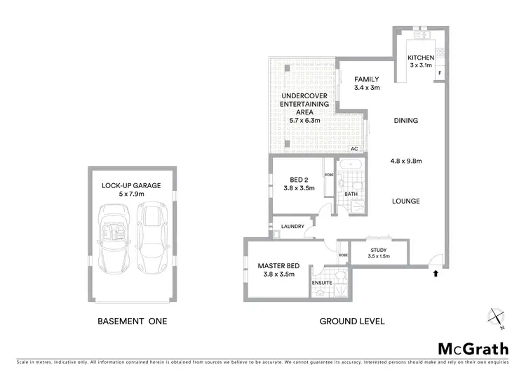 Floorplan of Homely apartment listing, 6/15 Hume Avenue, Castle Hill NSW 2154
