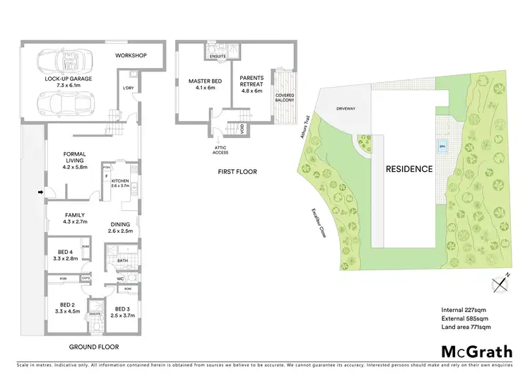Floorplan of Homely house listing, 10 Excalibur Close, Mount Colah NSW 2079