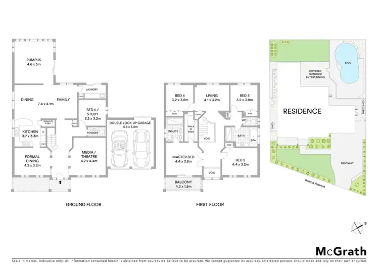 Floorplan of Homely house listing, 13 Rosina Avenue, Harrington Park NSW 2567