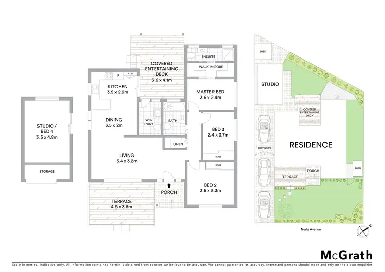 Floorplan of Homely house listing, 10 Nurla Avenue, Little Bay NSW 2036