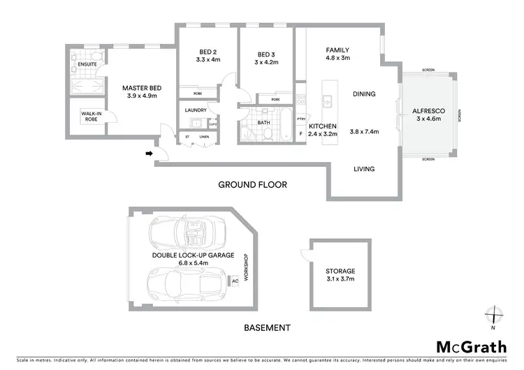 Floorplan of Homely unit listing, 25/9 Garthowen Crescent, Castle Hill NSW 2154
