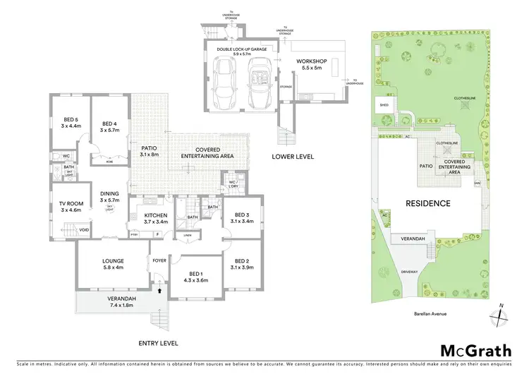 Floorplan of Homely house listing, 16 Barellan Avenue, Carlingford NSW 2118