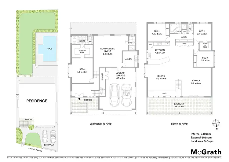 Floorplan of Homely house listing, 26 Lucinda Avenue, Killarney Vale NSW 2261