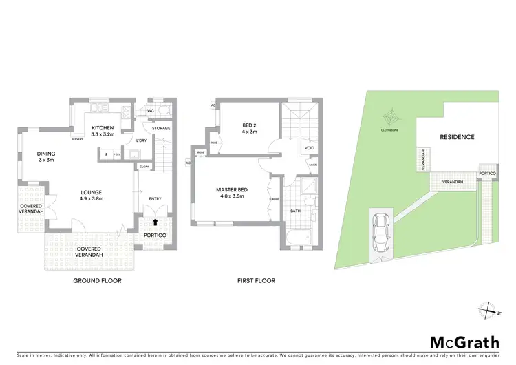 Floorplan of Homely semi-detached listing, 22a Farran Street, Lane Cove NSW 2066