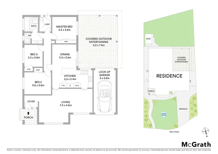 Floorplan of Homely house listing, 2 Raco Close, Edensor Park NSW 2176