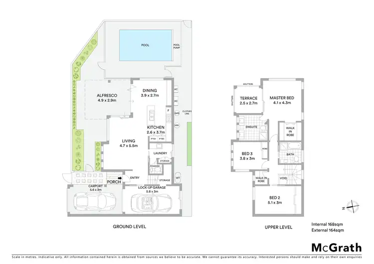 Floorplan of Homely semi-detached listing, 1/6 Tahiti Avenue, Palm Beach QLD 4221
