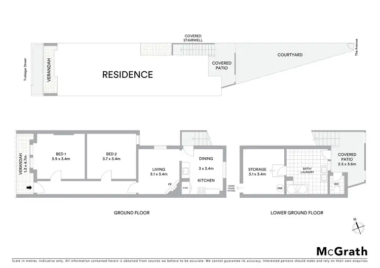 Floorplan of Homely house listing, 11 Trafalgar Street, Annandale NSW 2038