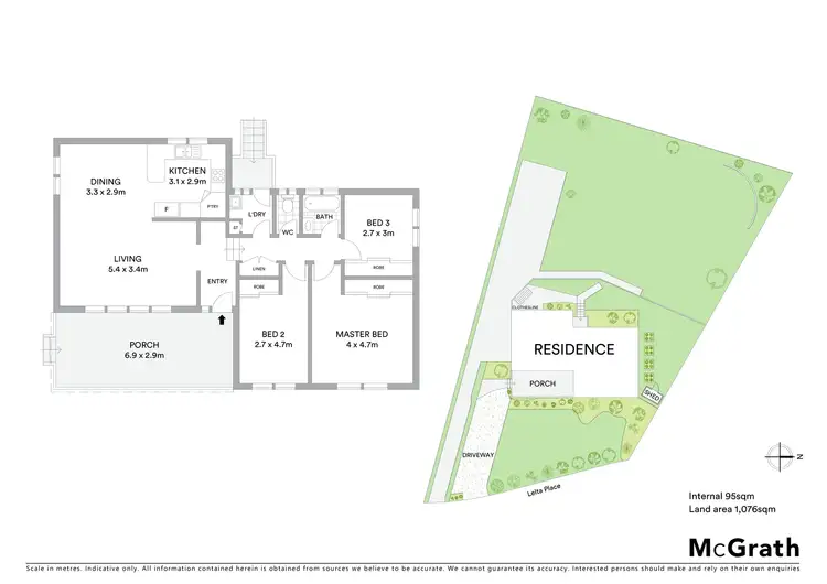 Floorplan of Homely house listing, 3 Lelta Place, Giralang ACT 2617