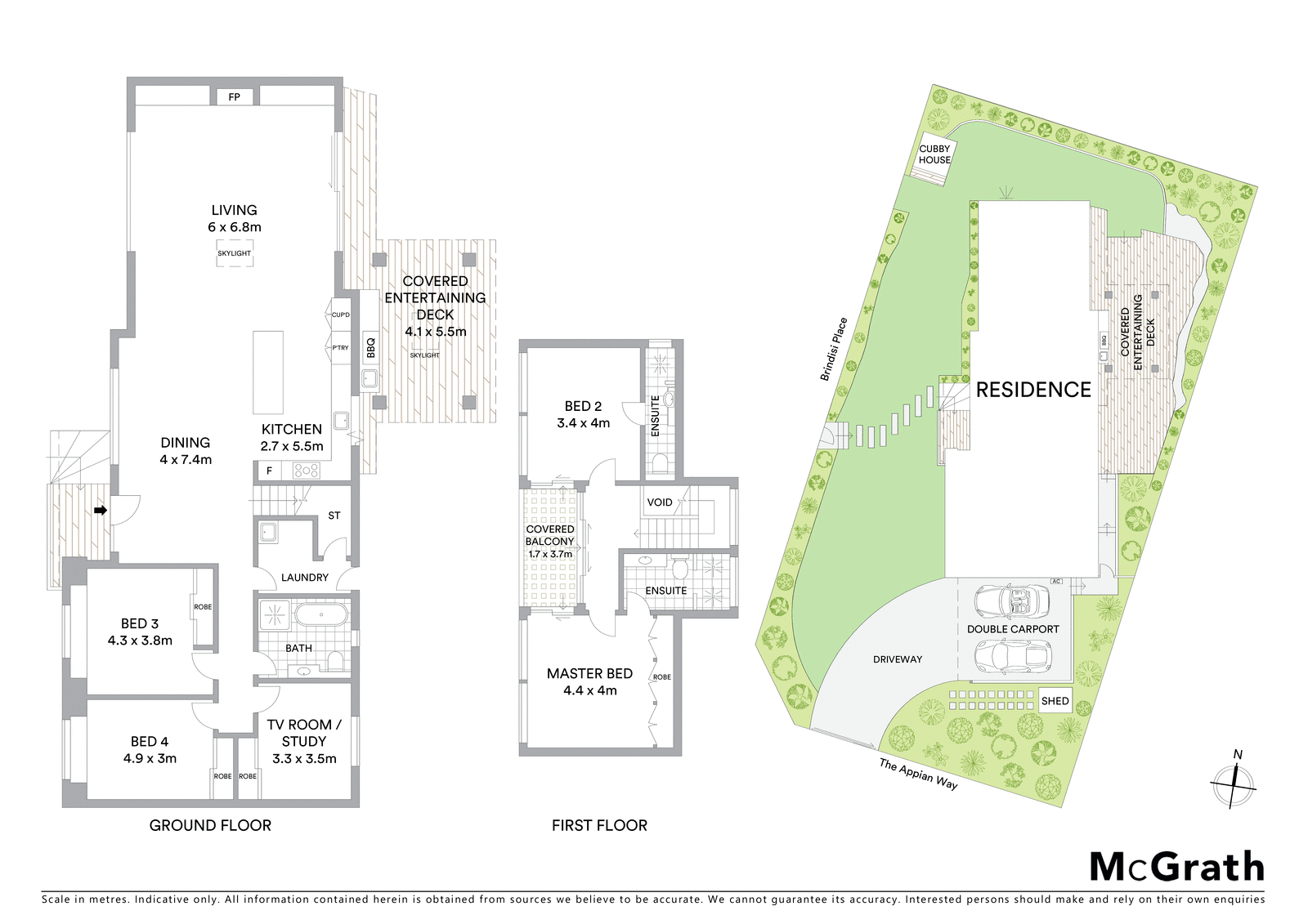 Floorplan of Homely house listing, 3 The Appian Way, Avalon Beach NSW 2107