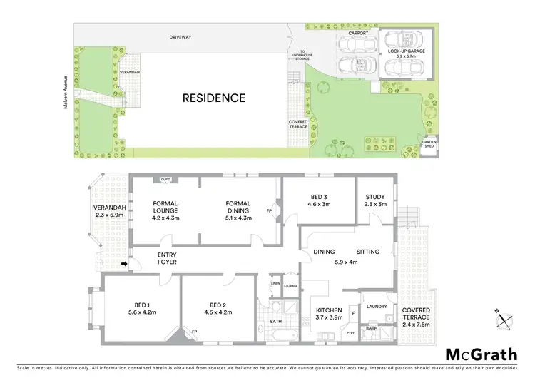 Floorplan of Homely house listing, 14 Malvern Avenue, Croydon NSW 2132
