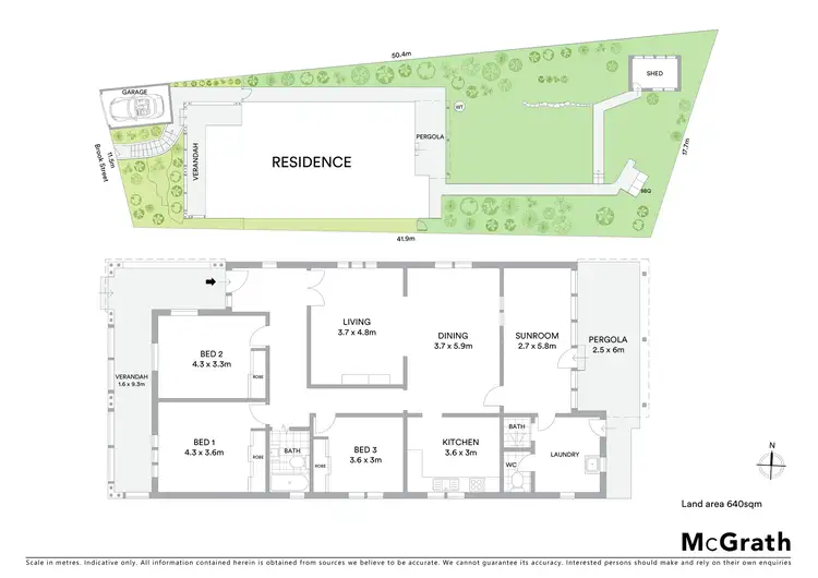 Floorplan of Homely house listing, 39 Brook Street, Coogee NSW 2034