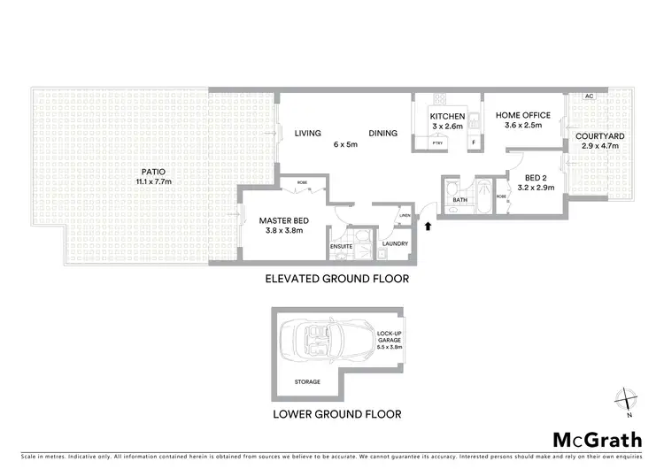 Floorplan of Homely apartment listing, 39/2A Palmer Street, Naremburn NSW 2065