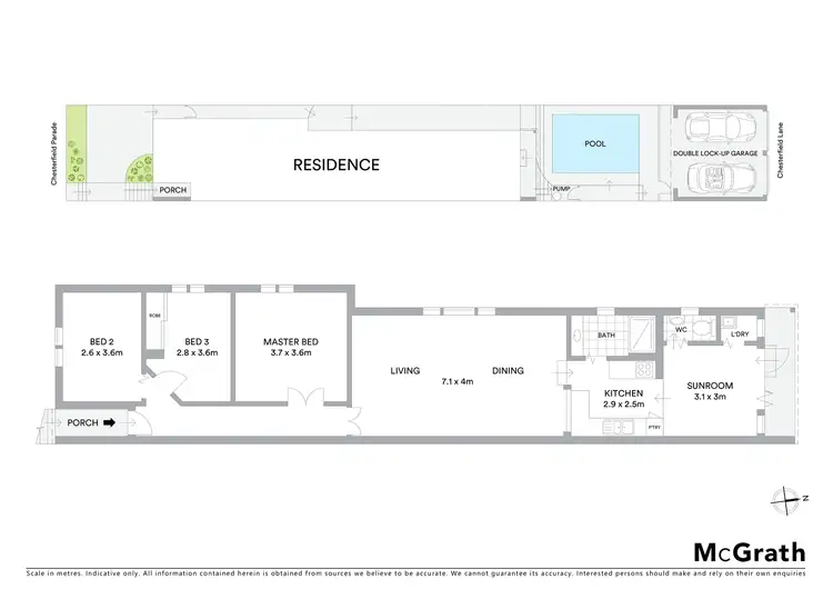 Floorplan of Homely house listing, 44 Chesterfield Parade, Bronte NSW 2024