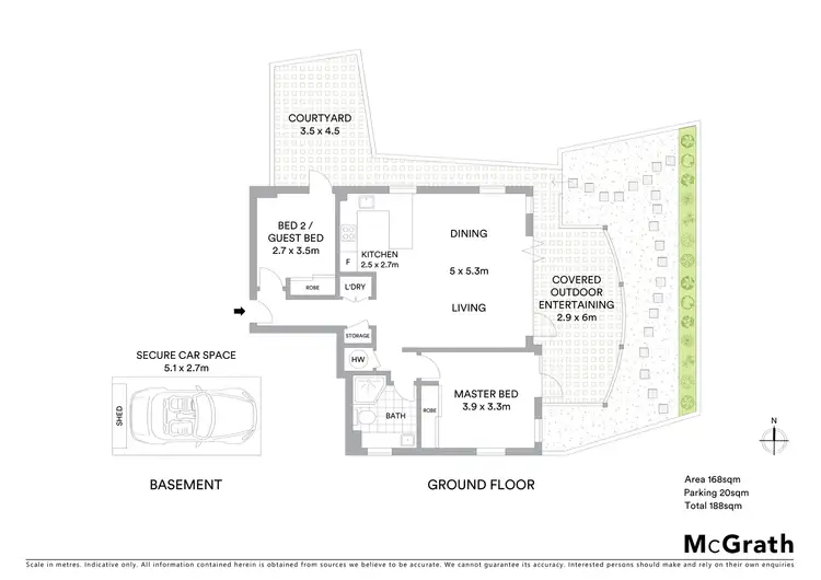 Floorplan of Homely apartment listing, 1/13 Eustace Street, Manly NSW 2095