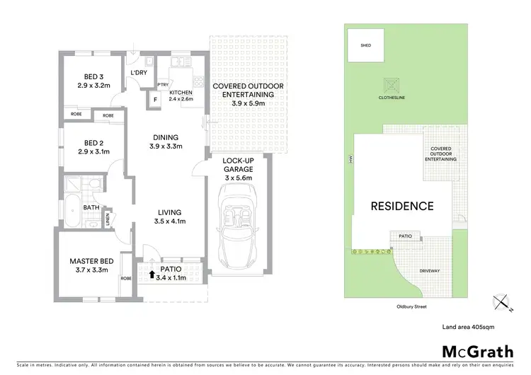Floorplan of Homely house listing, 8 Oldbury Street, Stanhope Gardens NSW 2768