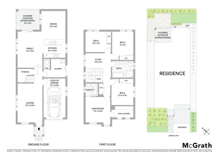 Floorplan of Homely house listing, 4 Jaluka Lane, Gledswood Hills NSW 2557
