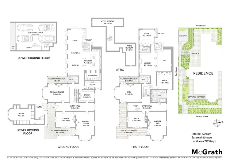 Floorplan of Homely house listing, 'Earlswood' 54 Dutruc Street, Randwick NSW 2031