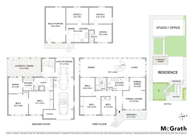 Floorplan of Homely house listing, 24 Gail Place, Bankstown NSW 2200