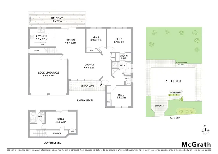 Floorplan of Homely house listing, 3 Clover Court, Port Macquarie NSW 2444