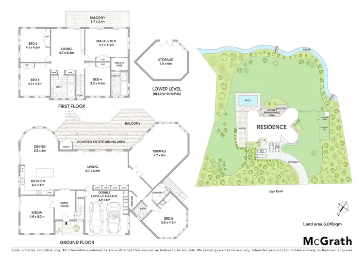 Floorplan of Homely house listing, 132 Oak Road, Matcham NSW 2250