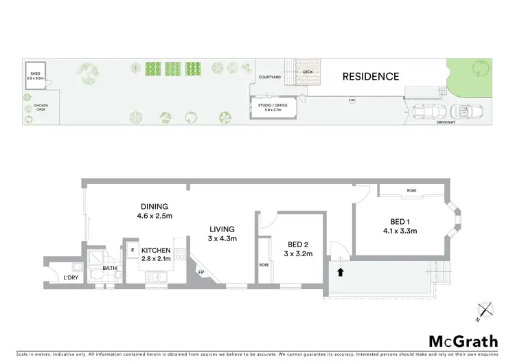 Floorplan of Homely house listing, 78a Mimosa Street, Bexley NSW 2207