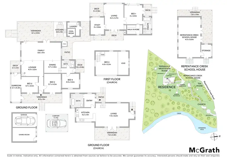 Floorplan of Homely house listing, 450 Repentance Creek Road, Rosebank NSW 2480