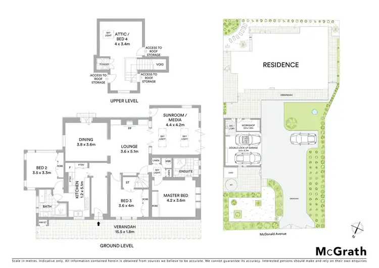 Floorplan of Homely house listing, 7 McDonald Avenue, Winston Hills NSW 2153