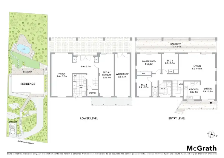 Floorplan of Homely house listing, 17 Jefferson Crescent, Bonnet Bay NSW 2226