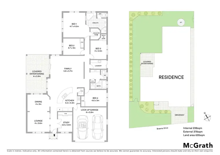 Floorplan of Homely house listing, 15 Braeroy Drive, Port Macquarie NSW 2444