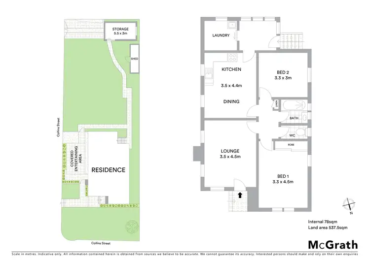 Floorplan of Homely apartment listing, 26 Collins Street, Pendle Hill NSW 2145
