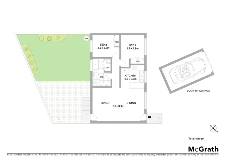 Floorplan of Homely townhouse listing, 6/1 Hinemoa Avenue, Normanhurst NSW 2076
