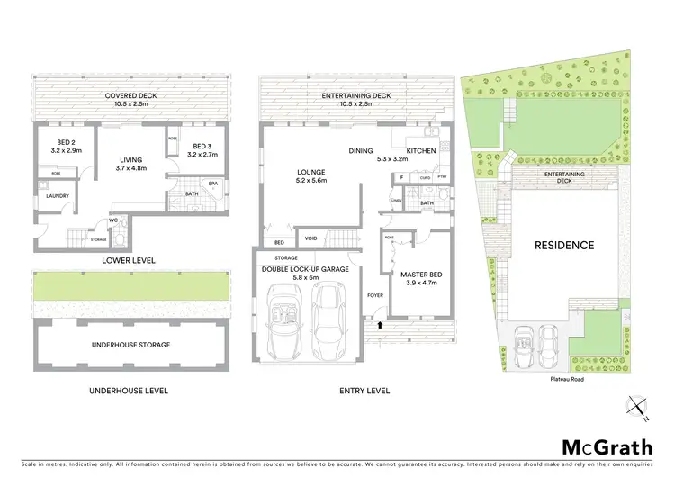 Floorplan of Homely house listing, 29 Plateau Road, Avalon Beach NSW 2107