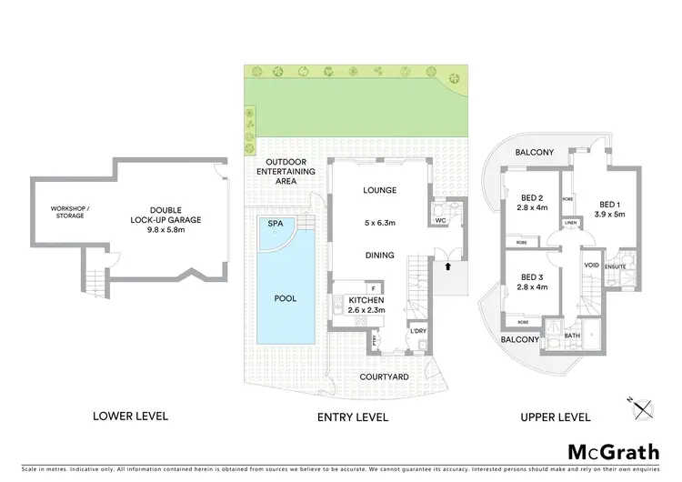 Floorplan of Homely townhouse listing, 4/29 Victoria Street, Malabar NSW 2036