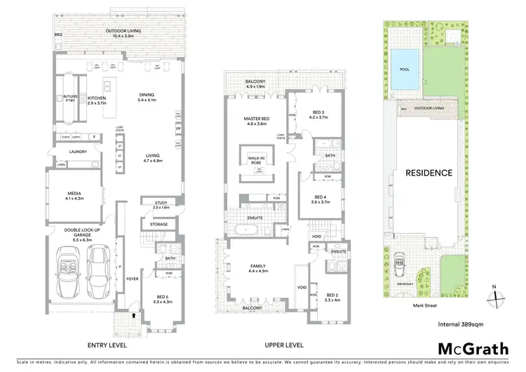 Floorplan of Homely house listing, 27 Mark Street, Hunters Hill NSW 2110