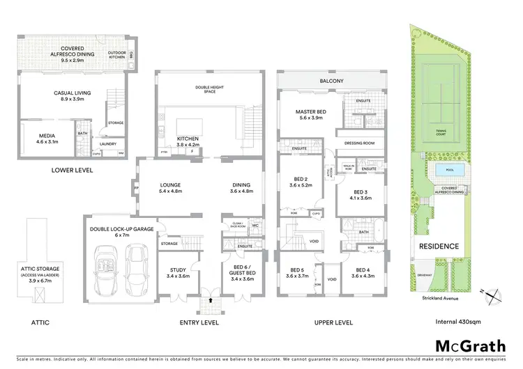 Floorplan of Homely house listing, 15 Strickland Avenue, Lindfield NSW 2070
