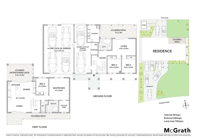 Floorplan of Homely house listing, 3 Caloola Close, Bateau Bay NSW 2261