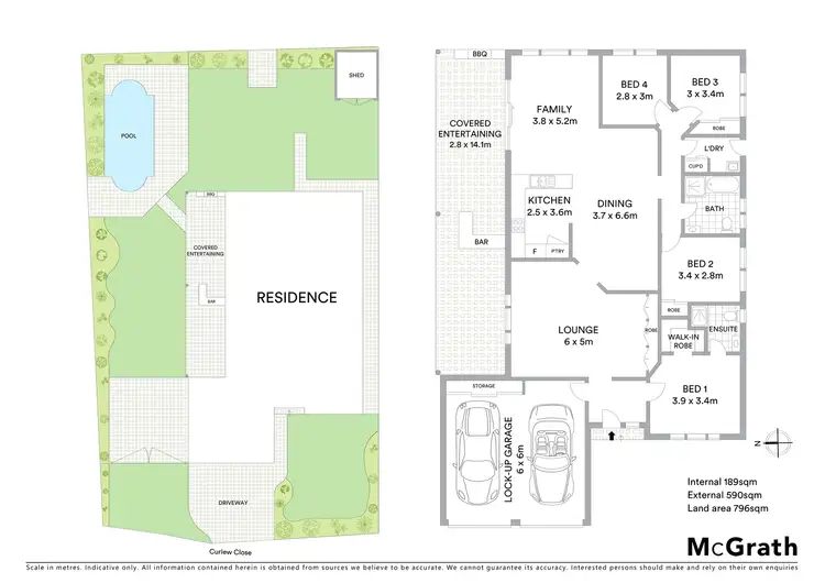 Floorplan of Homely house listing, 5 Curlew Close, Port Macquarie NSW 2444