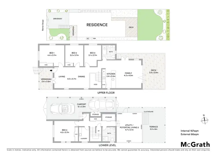 Floorplan of Homely house listing, 13 Barron Street, Gordon Park QLD 4031