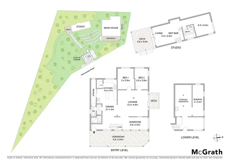 Floorplan of Homely house listing, 202 Palmwoods Road, Main Arm NSW 2482