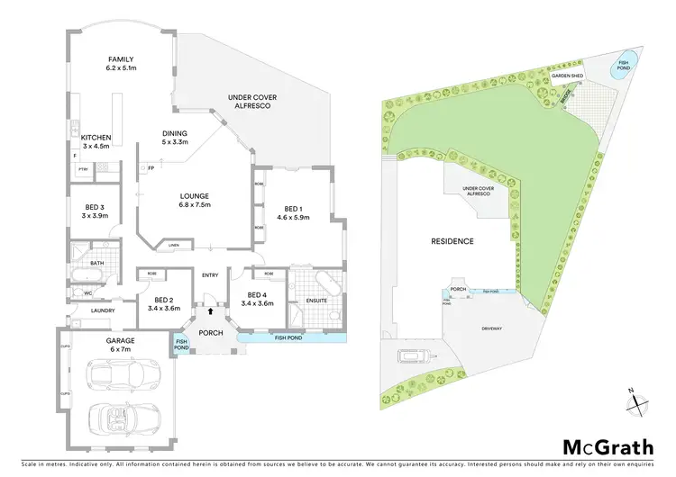 Floorplan of Homely house listing, 73 Lochlomond Drive, Banora Point NSW 2486