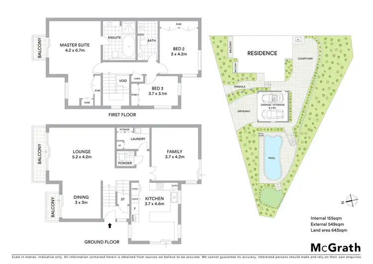 Floorplan of Homely townhouse listing, 11 Boronia Avenue, Hunters Hill NSW 2110