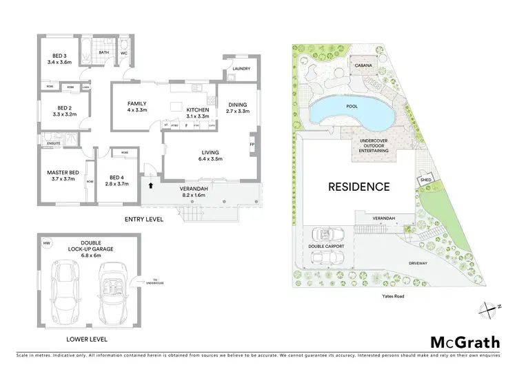 Floorplan of Homely house listing, 39 Yates Road, Bangor NSW 2234