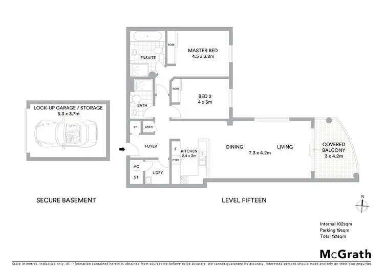 Floorplan of Homely unit listing, 136/1 Katherine Street, Chatswood NSW 2067