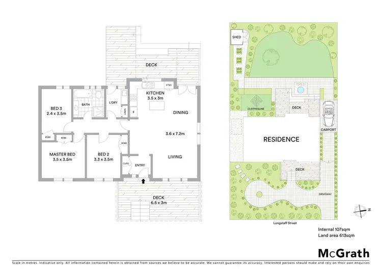 Floorplan of Homely house listing, 53 Longstaff Street, Lyneham ACT 2602